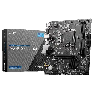 MSI PRO H610M E DDR4 MOTHERBOARD